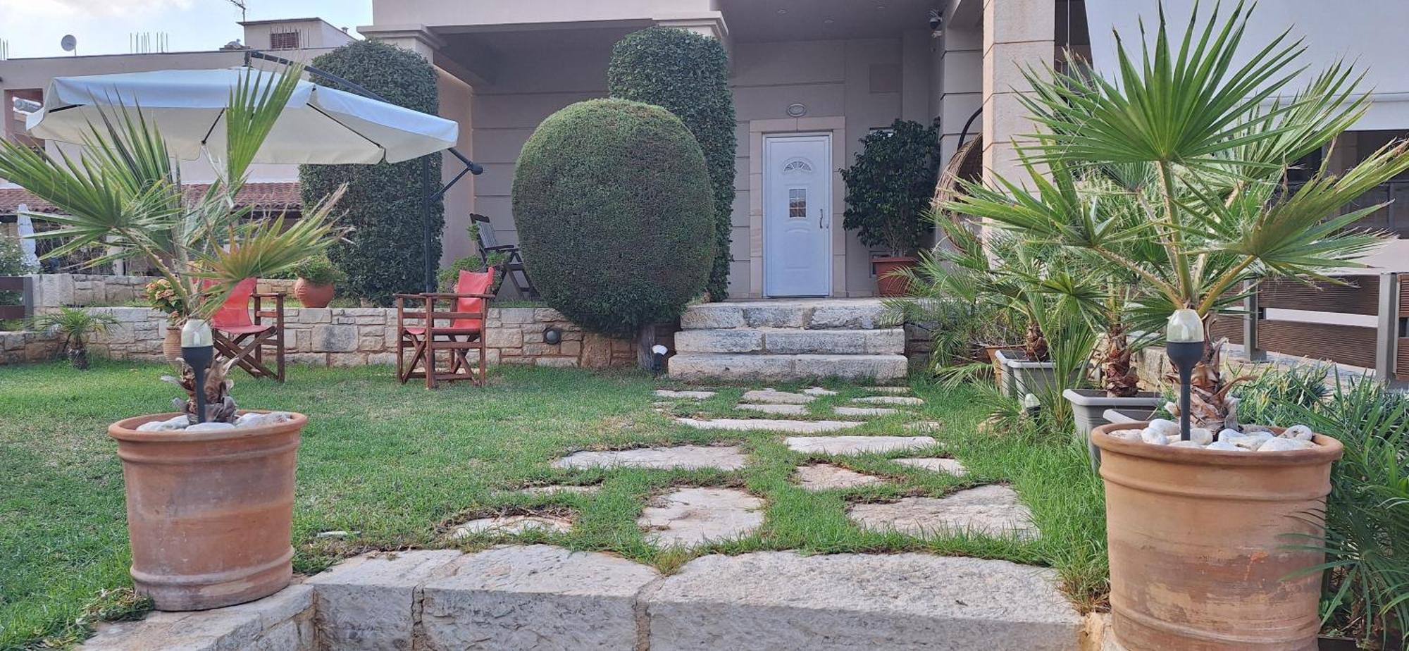 Modern Villa In Chania Perivólia Eksteriør billede