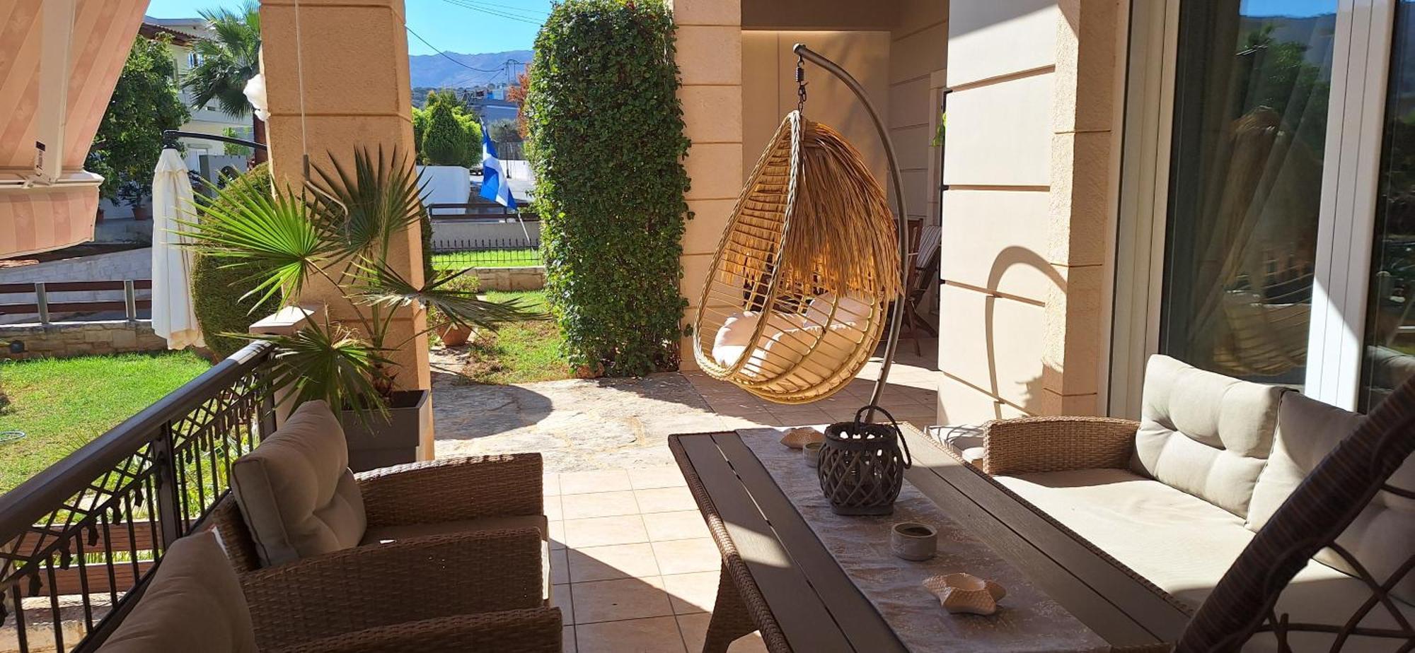 Modern Villa In Chania Perivólia Eksteriør billede